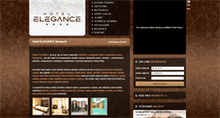 Desktop Screenshot of hotelelegance.cz