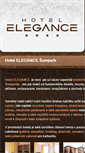 Mobile Screenshot of hotelelegance.cz